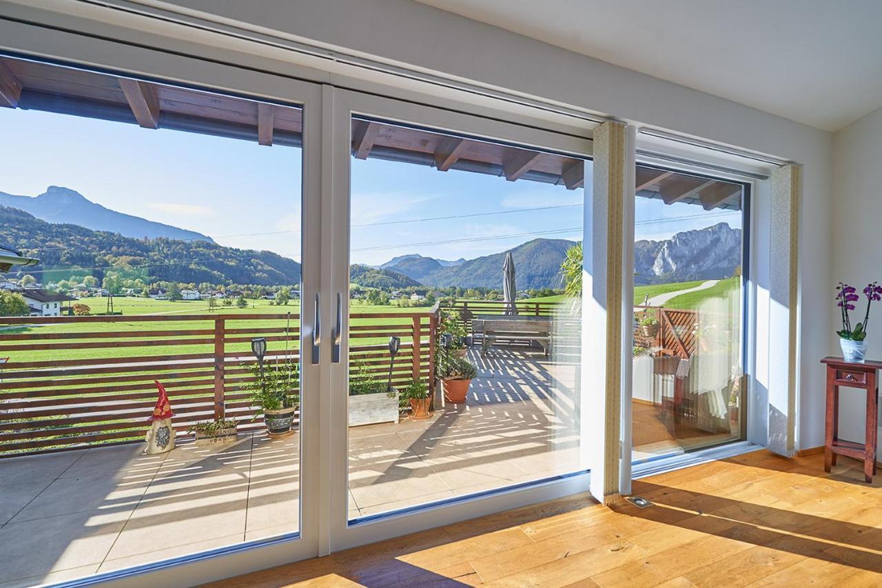 Bergblick Acht Mondsee Innerschwand Экстерьер фото