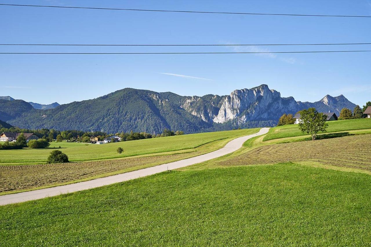Bergblick Acht Mondsee Innerschwand Экстерьер фото