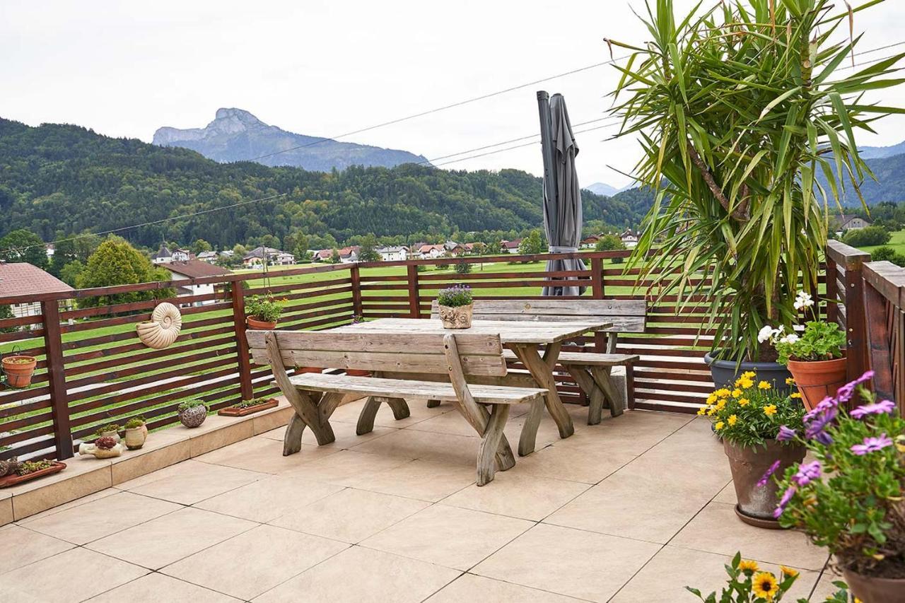 Bergblick Acht Mondsee Innerschwand Экстерьер фото
